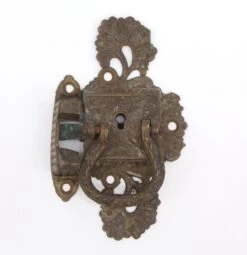 Bronze Art Nouveau Antique Ice Box Latch