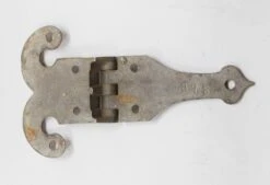 Antique Nickel Plated Brass Ice Box Hinge -OGT Sale Store ice box hardware for sale n232825