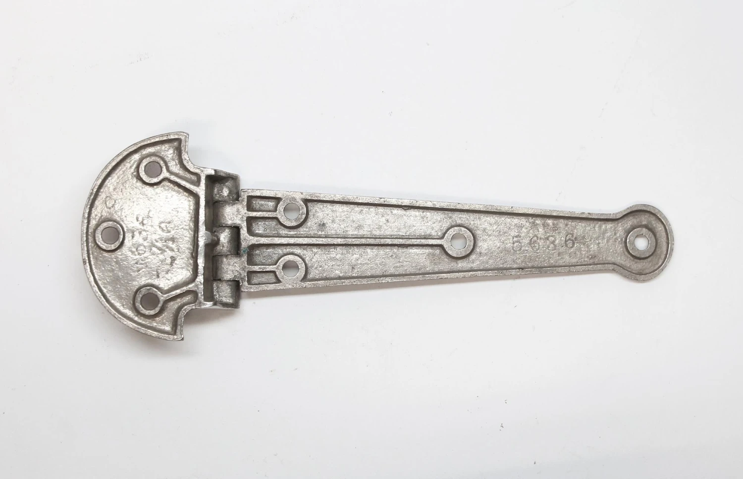 Commercial Nickel Over Brass Offset Ice Box Hinge 5 Commercial Nickel Over Brass Offset Ice Box Hinge - Image 3