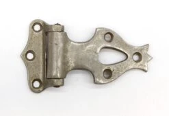 Pair Of Antique Nickel Plated Brass Ice Box Hinges 10 Pair Of Antique Nickel Plated Brass Ice Box Hinges -OGT Sale Store ice box hardware for sale q273829