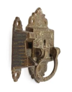 Antique Bronze Victorian Left Hand Ice Box Latch 11 Antique Bronze Victorian Left Hand Ice Box Latch -OGT Sale Store ice box hardware for sale q285044