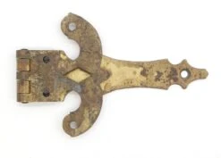 Reclaimed 11.625 In. Brass Ice Box Door Hinge 9 Reclaimed 11.625 In. Brass Ice Box Door Hinge -OGT Sale Store ice box hardware for sale q286953