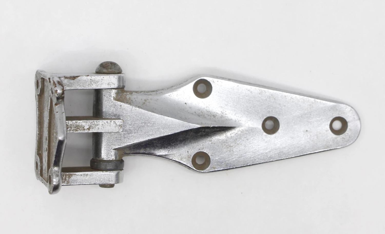 Vintage 6.5 In. Kason Nickel Brass Ice Box Hinge 5 Vintage 6.5 In. Kason Nickel Brass Ice Box Hinge - Image 3