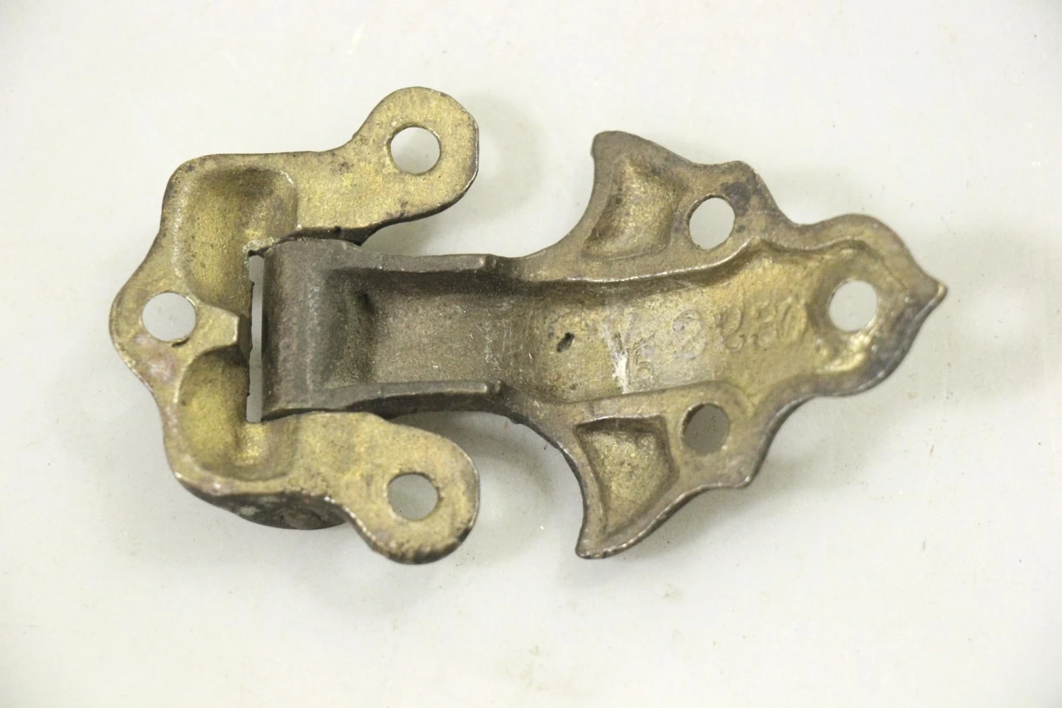 Pair Of Offset Arts & Crafts Style Ice Box Hinges 4 Pair Of Offset Arts & Crafts Style Ice Box Hinges - Image 2