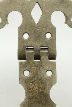 Vintage Nickel Finish Ice Box Hinge 6 Vintage Nickel Finish Ice Box Hinge -OGT Sale Store ice box hardware n248901