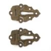Pair Of Victorian 3.25 In. Bronze Ice Box Hinges 2 Pair Of Victorian 3.25 In. Bronze Ice Box Hinges -OGT Sale Store ice box hardware pair of victorian 325 in bronze ice box hinges q287657