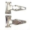 Pair Of Vintage 7.25 In. Chromed Brass Ice Box Hinges 1 Pair Of Vintage 7.25 In. Chromed Brass Ice Box Hinges -OGT Sale Store ice box hardware pair of vintage 725 in chromed brass ice box hinges q287209