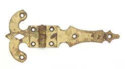 Reclaimed 11.625 In. Brass Ice Box Door Hinge