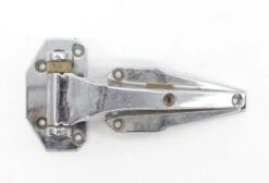 Vintage 6 In. Chrome Brass Ice Box Door Hinge
