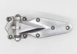 Vintage 6.5 In. Kason Nickel Brass Ice Box Hinge