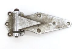 Vintage 7.5 In. Kason Nickel Plated Brass Ice Box Hinge