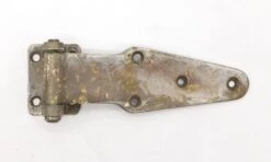Vintage 7.5 In. Nickel Brass Ice Box Hinge
