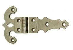 Vintage Nickel Finish Ice Box Hinge
