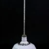 20.5 In. White Steel Industrial Factory Pole Pendant Light 1 20.5 In. White Steel Industrial Factory Pole Pendant Light -OGT Sale Store industrial commercial 205 in white steel industrial factory pole pendant light q276403