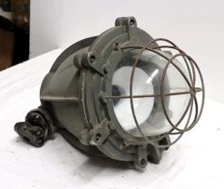 Heavy Cast Aluminum Industrial Light With Cage Cover -OGT Sale Store industrial commercial for sale 13bel8024