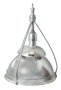 Vintage 1940s Holophane 19 In. Pendant Light -OGT Sale Store industrial commercial for sale m229363