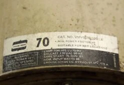 Reclaimed Crouse Hinds Industrial Flush Mount Light -OGT Sale Store industrial commercial for sale m231059