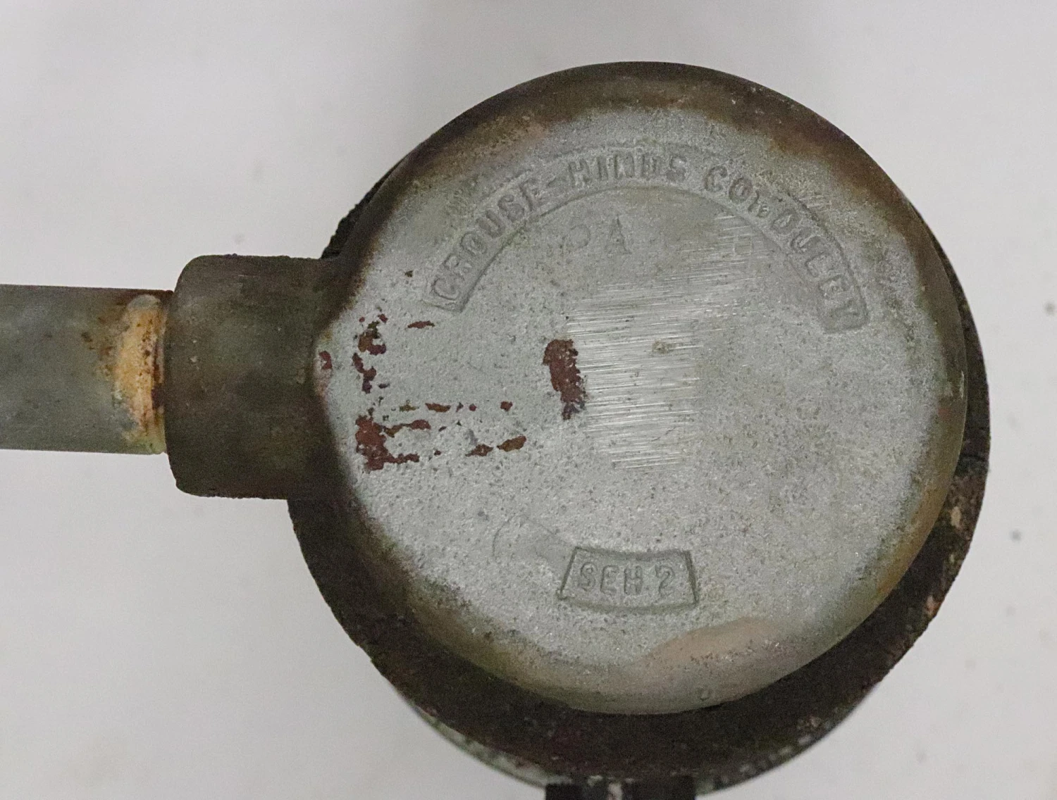 Industrial Crouse Hinds Opaline Glass Sconce 5 Industrial Crouse Hinds Opaline Glass Sconce - Image 3