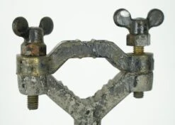 Steel Outdoor Pole Mounted Chicken Wire Glass Light 15 Steel Outdoor Pole Mounted Chicken Wire Glass Light -OGT Sale Store industrial commercial for sale q281910