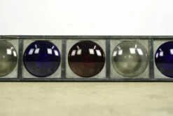 Vintage 56 In. Red, White & Blue Lens Steel Frame Stage Lights 18 Vintage 56 In. Red, White & Blue Lens Steel Frame Stage Lights -OGT Sale Store industrial commercial for sale q284161