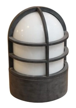 Industrial Aluminum & Milk Glass Passage Ceiling Light 9 Industrial Aluminum & Milk Glass Passage Ceiling Light -OGT Sale Store industrial commercial n247920 1