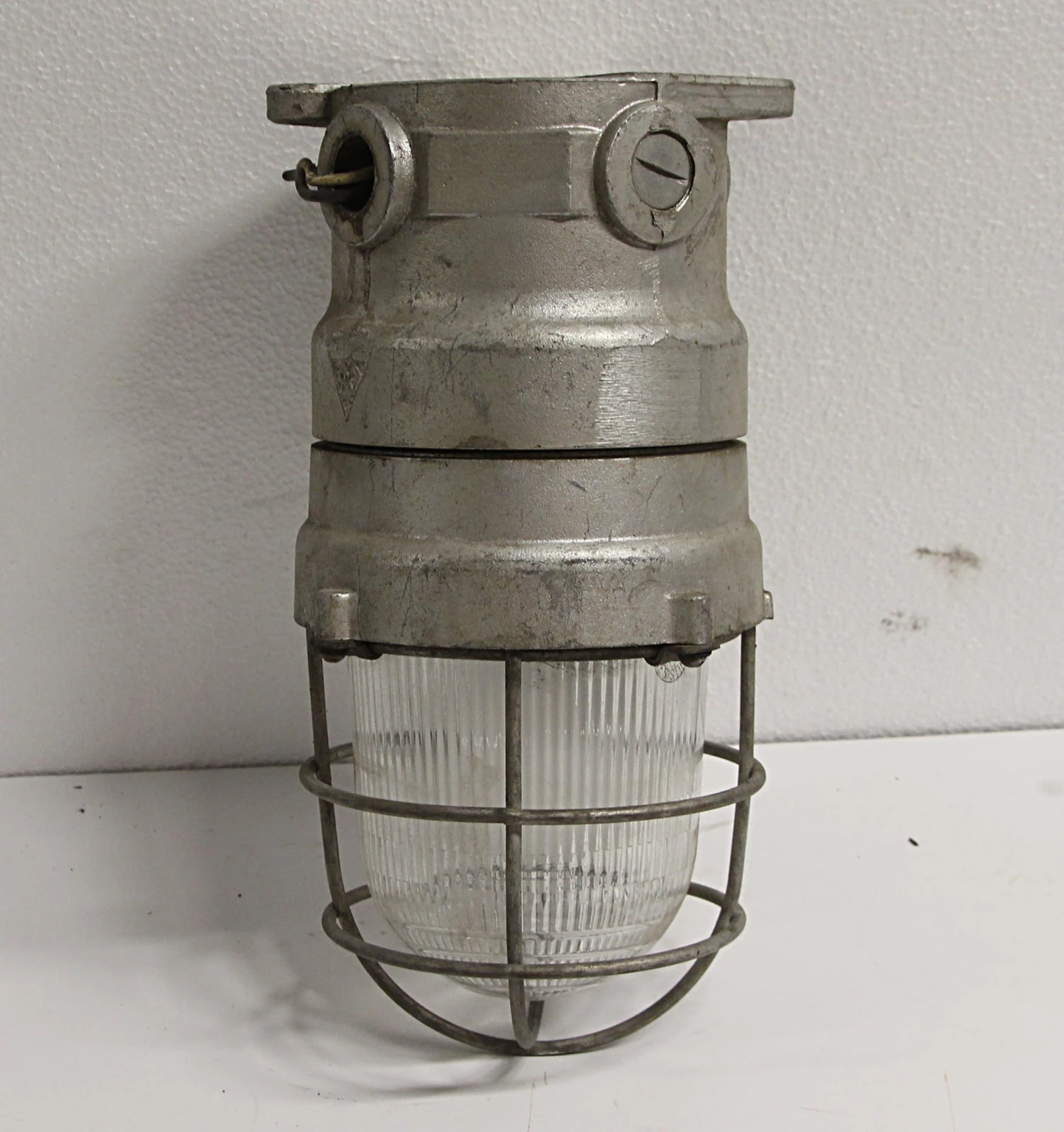 Reclaimed Russell & Stoll Co Industrial Ceiling Light 4 Reclaimed Russell & Stoll Co Industrial Ceiling Light - Image 2