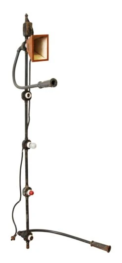 Reclaimed Eastman Safelight Lamp