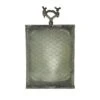 Steel Outdoor Pole Mounted Chicken Wire Glass Light