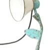 Vintage European Industrial Distressed Blue Desk Light -OGT Sale Store industrial commercial vintage european industrial distressed blue desk light 14bel8480