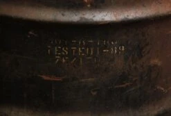 Large Black Rusted Trash Barrel Can 8 Large Black Rusted Trash Barrel Can -OGT Sale Store industrial for sale m235905