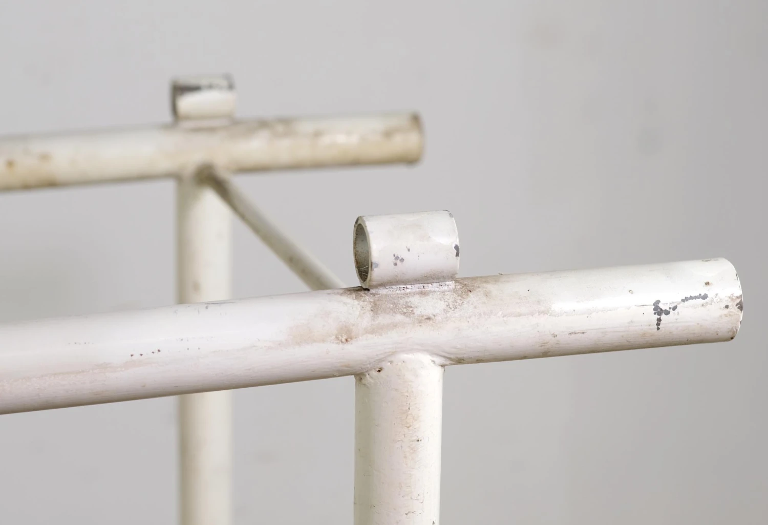 Reclaimed Slanted Top Industrial Steel Table Base 5 Reclaimed Slanted Top Industrial Steel Table Base - Image 3