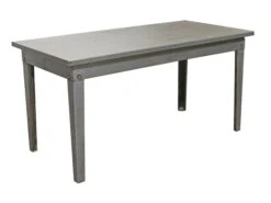 Industrial 5 Foot Stripped Steel Table