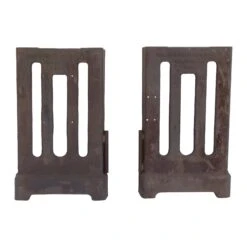 Pair Of 31.5 In. Walker Turner Co. Inc. Industrial Cast Iron Machine Legs