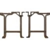 Pair Of Embossed Cast Iron Industrial Machine Legs 1 Pair Of Embossed Cast Iron Industrial Machine Legs -OGT Sale Store industrial machine legs pair of embossed cast iron industrial machine legs q277964
