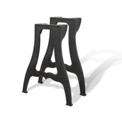 Pair Of Finished Industrial Counter Height New York Legs