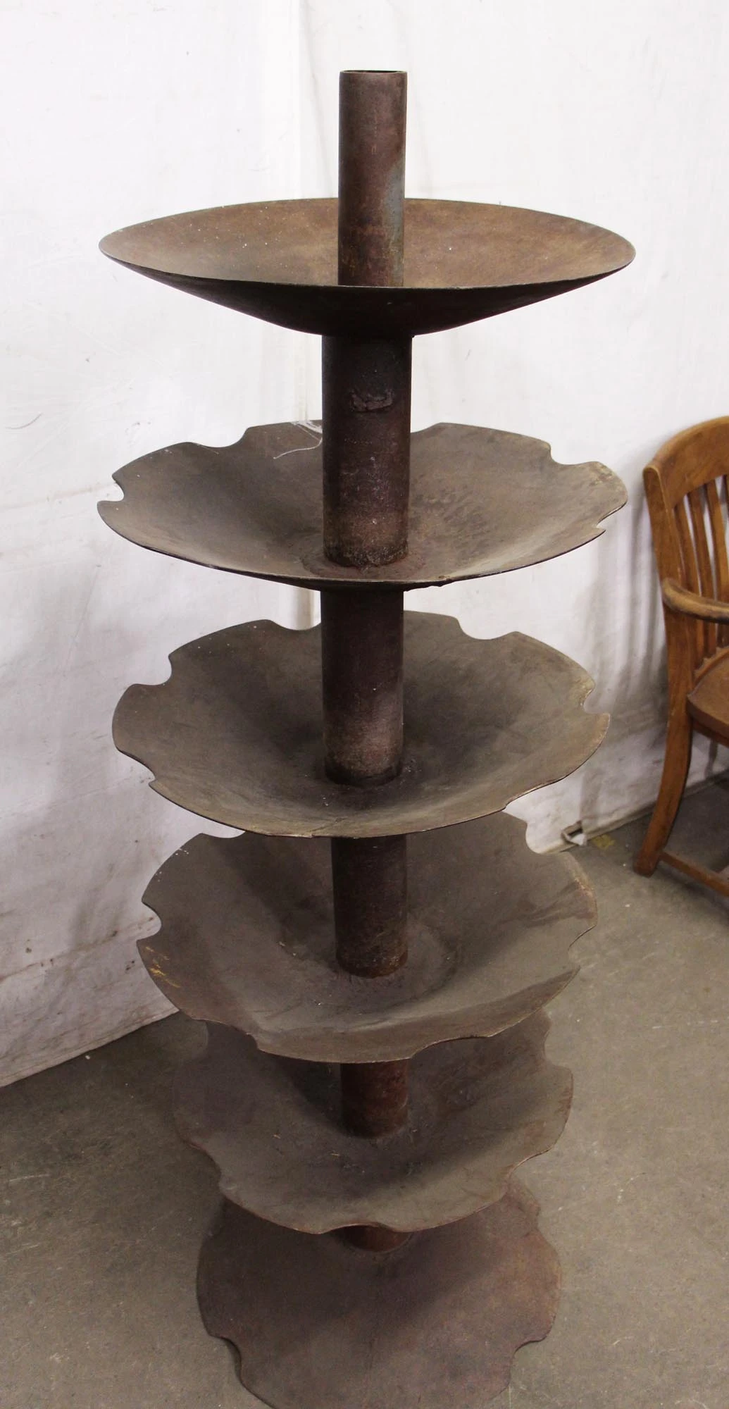 Five Tiered Metal Machine Shop Stand 4 Five Tiered Metal Machine Shop Stand - Image 2