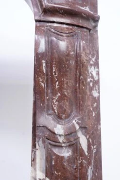 19th Century French Louis XV Rouge Royal Marble Mantel 20 19th Century French Louis XV Rouge Royal Marble Mantel -OGT Sale Store j180291 07