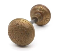 Pair Of Antique Neo Greco Style Solid Bronze Door Knobs -OGT Sale Store k183125 04