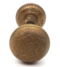 Pair Of Antique Neo Greco Style Solid Bronze Door Knobs -OGT Sale Store k183125 05