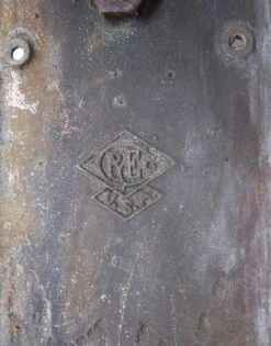 Antique Russell & Erwin 17.5 In. Art Nouveau Bronze Door Pull -OGT Sale Store k183457 05