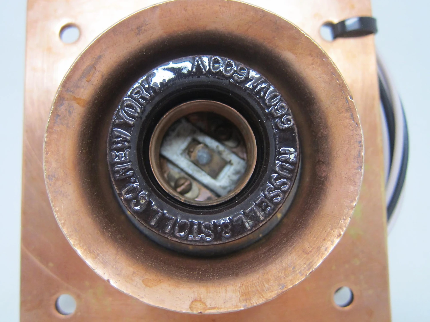 New York Copper Subway Flush Mount Light 7 New York Copper Subway Flush Mount Light - Image 5