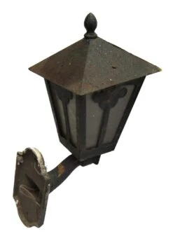Arts & Crafts Wrought Iron Wall Sconce -OGT Sale Store k189104 06