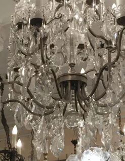 Restored Grand 16 Arm Plaza Hotel Crystal Chandelier 20 Restored Grand 16 Arm Plaza Hotel Crystal Chandelier -OGT Sale Store k190275 04