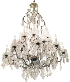 Restored Grand 16 Arm Plaza Hotel Crystal Chandelier 22 Restored Grand 16 Arm Plaza Hotel Crystal Chandelier -OGT Sale Store k190275 06