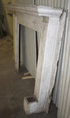 Reclaimed Simple 5 Ft. Wooden Mantel 12 Reclaimed Simple 5 Ft. Wooden Mantel -OGT Sale Store k191321 05