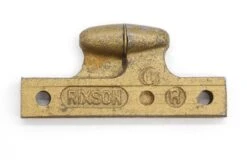 Vintage 3 X 2.25 Rixson Brushed Brass Steel Right Hand Olive Cabinet Hinge -OGT Sale Store k192003r 04
