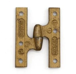 Vintage 3 X 2.25 Rixson Brushed Brass Steel Right Hand Olive Cabinet Hinge -OGT Sale Store k192003r 05