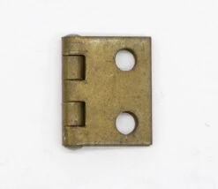 Set Of 10 Brass Plated 0.75 X 1.125 Steel Butt Hinges -OGT Sale Store k192010 04