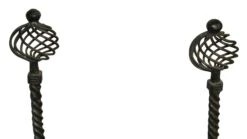 Set Of Fireplace Andirons With Cross Bar -OGT Sale Store k192125 04