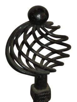 Set Of Fireplace Andirons With Cross Bar -OGT Sale Store k192125 05